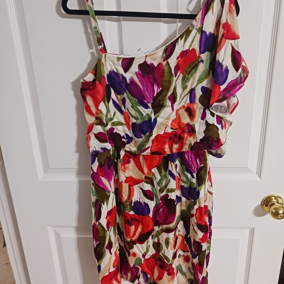 DressBarn Gorgeous Floral Dress size 12 - Picture 7 of 11